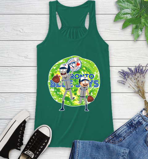 MLB Toronto Blue Jays Rick And Morty Baseball Sports Racerback Tank 7
