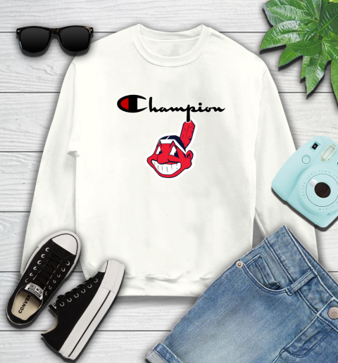 MLB Baseball Cleveland Indians Champion Shirt Sweatshirt