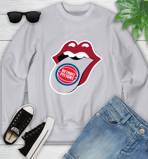 Detroit Pistons NBA Basketball Lips I Root For My Team Adoring Fan 118