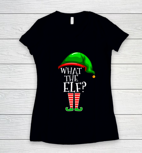What The Elf Group Matching Family Christmas Gift Outfit T-Shirt What The Elf Group Matching Family Christmas Gift Outfit T-Shirt