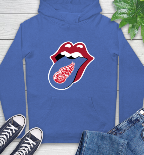 Detroit Red Wings NHL Hockey Lips I Root For My Team Adoring Fan 21
