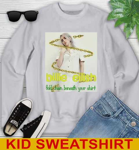 Billie Eilish Gold Chain Beneath Your Shirt 116