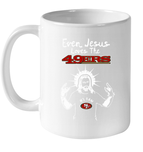 bvmq jesus loves the san francisco 49ers nfl ceramic mug 110 56 front white