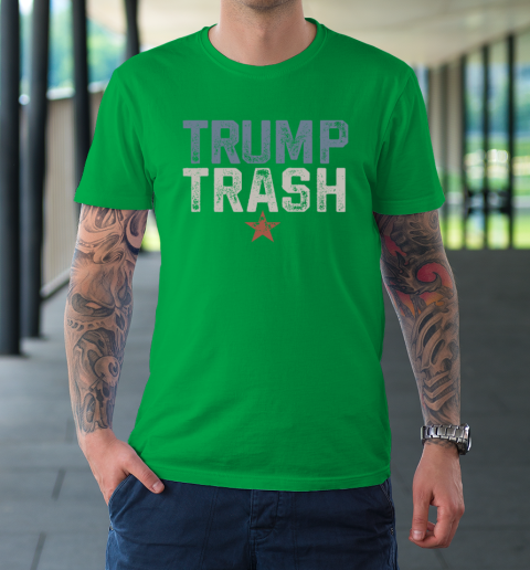 Trump Trash 2024 Grunge Vintage Garbage for Trump T-Shirt 5