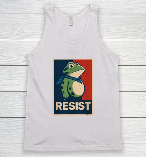 Portland Frog Protest “RESIST” Shirt Tank Top