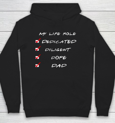 Dedicated Funny Cool Dope Father Dad Gift Hoodie