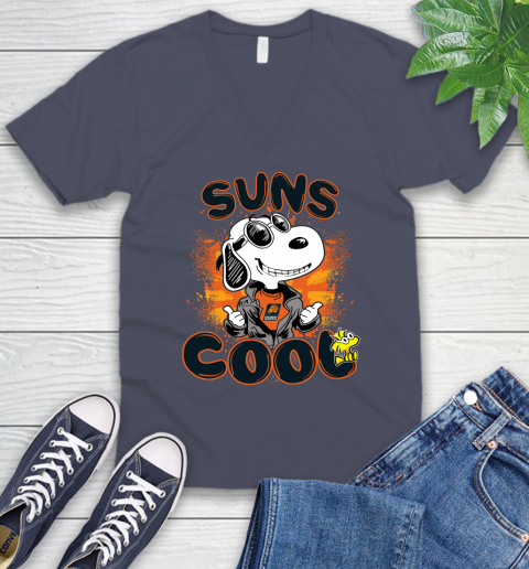 NBA Basketball Phoenix Suns Cool Snoopy Shirt V-Neck T-Shirt 8 NBA Basketball Phoenix Suns Cool Snoopy Shirt V-Neck T-Shirt - Image 8