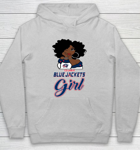 Columbus Blue Jackets Girl NHL Hoodie 6