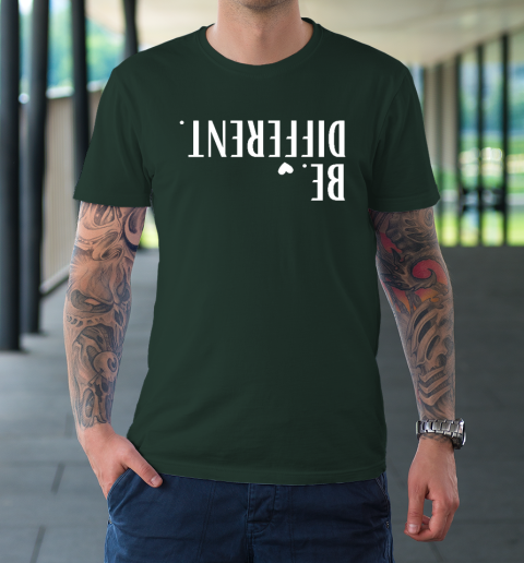 Funny Upside Down Be Different T-Shirt 3