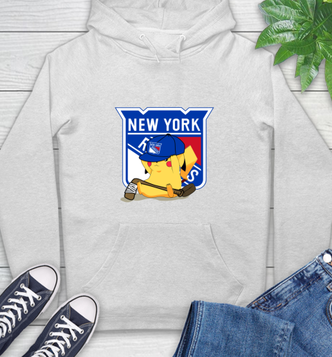 NHL Pikachu Hockey Sports New York Rangers Hoodie