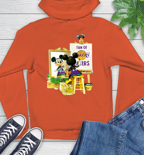 NBA Basketball Los Angeles Lakers Mickey Drawing Shirt 17 NBA Basketball Los Angeles Lakers Mickey Drawing Shirt - Image 17