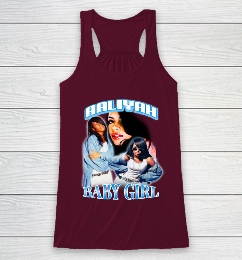 Aaliyah T Shirt Baby Girl Racerback Tank 2