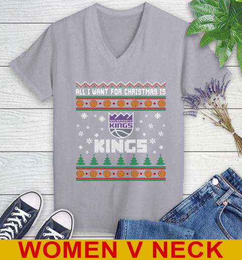 NBA Basketball All I Want For Christmas Is Sacramento Kings 76