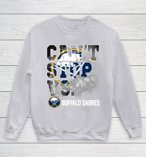 NHL Buffalo Sabres Hockey Can't Stop Vs Youth Sweatshirt 3