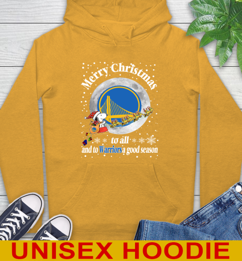 Golden State Warriors Merry Christmas To All And To Warriors A Good Season NBA Basketball Sports Hoodie 2