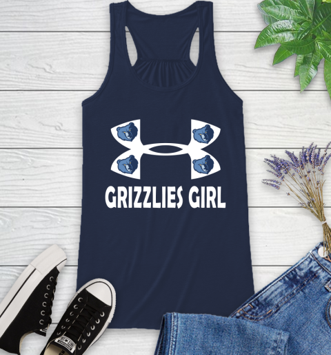 NBA Memphis Grizzlies Girl Under Armour Basketball Sports Racerback Tank 9