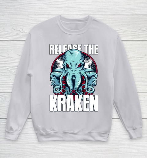 Release the Kraken Youth Sweatshirt 3
