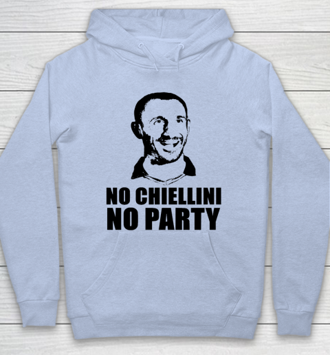 No Chiellini, No Party Italia Champion Euro Player Hoodie 5