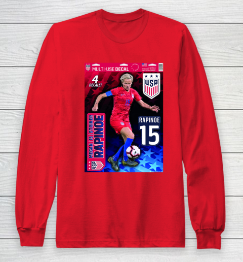 Megan Rapinoe USA Team 15 Long Sleeve T-Shirt 7