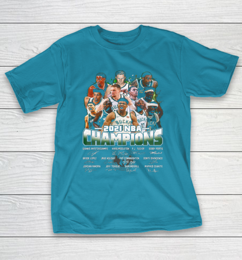 Milwaukee Bucks Championship shirt Milwaukee Basketball Bucks Finals 2021 T-Shirt 7
