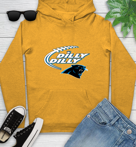 NFL Carolina Panthers Dilly Dilly Football Sports Youth Hoodie 3