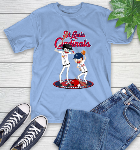 MLB St.Louis Cardinals Rick And Morty Baseball 11
