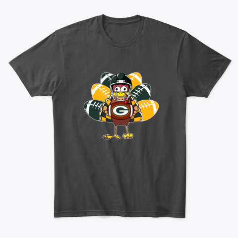 Green Bay Packers  Thanksgiving Turkey Football NFL T-Shirt
