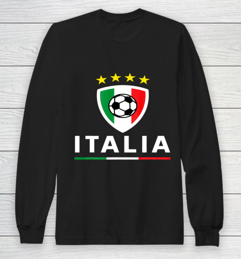 Italy  Italia Forza Azzurri Italy Soccer Champions Euro 2021 Long Sleeve T-Shirt