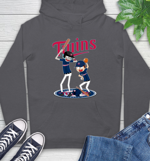 MLB Minnesota Twins Rick And Morty Baseball 19