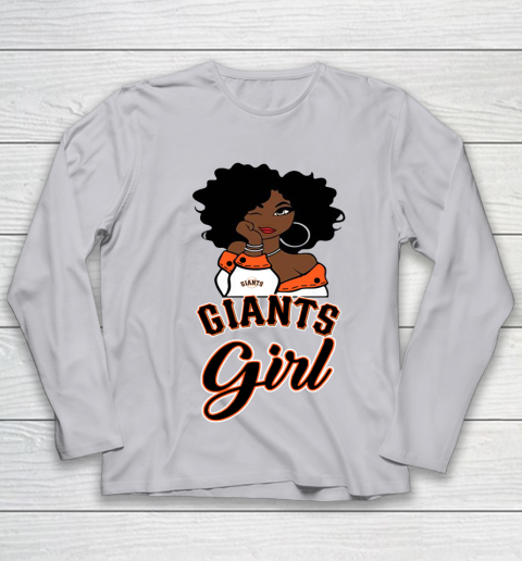 San Francisco Giantss Girl MLB Youth Long Sleeve 5