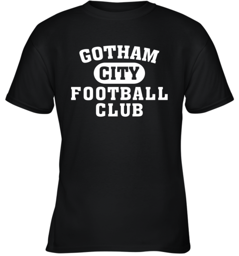 NEW YORK JETS GOTHAM CITY dw4m new york jets gotham city youth t shirt 26 front black