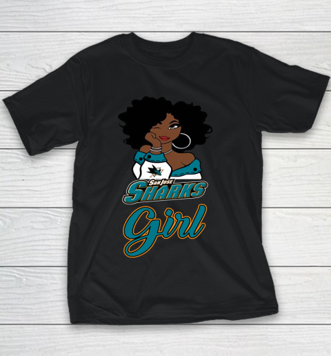 San Jose Sharks Girl NHL Youth T-Shirt 2