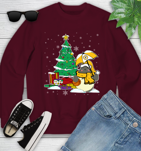 Indiana Pacers NBA Basketball Cute Tonari No Totoro Christmas Sports Youth Sweatshirt 4