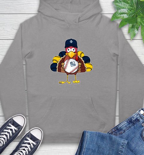 Tampa Bay Rays Turkey thanksgiving Hoodie 6