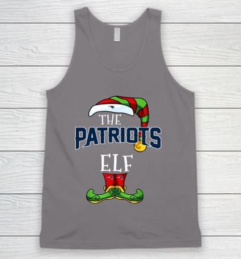 New England Patriots Christmas ELF Funny NFL Tank Top 6
