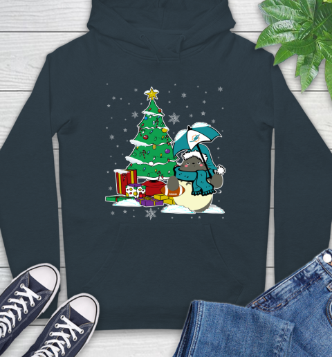 Miami Dolphins NFL Football Cute Tonari No Totoro Christmas Sports Hoodie 7