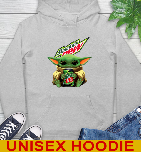 Star Wars Baby Yoda Hugs Mountain Dew Soft Drink Shirt 18