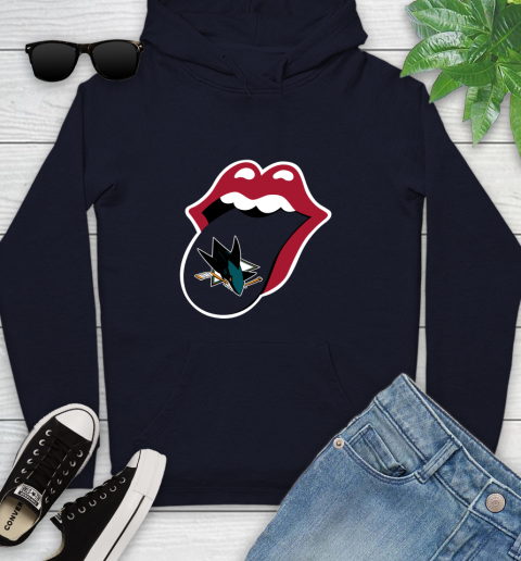 San Jose Sharks NHL Hockey Lips I Root For My Team Adoring Fan 140