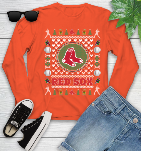 Boston Red Sox Merry Christmas MLB Baseball Loyal Fan Ugly Shirt 126
