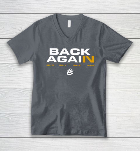 Steph Curry Back Again V-Neck T-Shirt 3