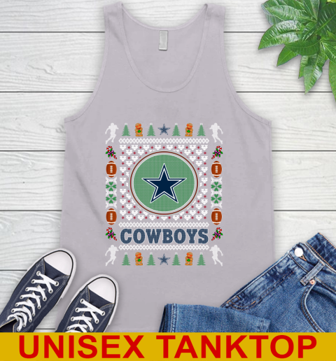 Dallas Cowboys Merry Christmas NFL Football Loyal Fan Tank Top 3