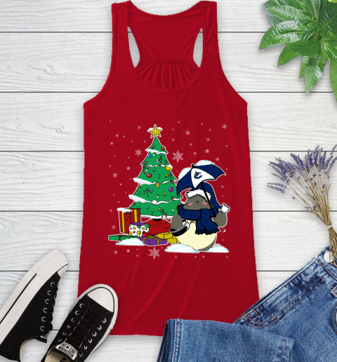 Vancouver Canucks NHL Hockey Cute Tonari No Totoro Christmas Sports Racerback Tank 5