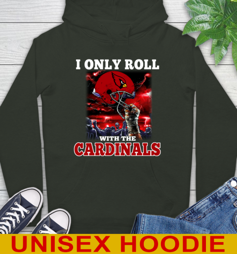 Arizona Cardinals NFL Football I Only Roll With My Team Sports Hoodie 12