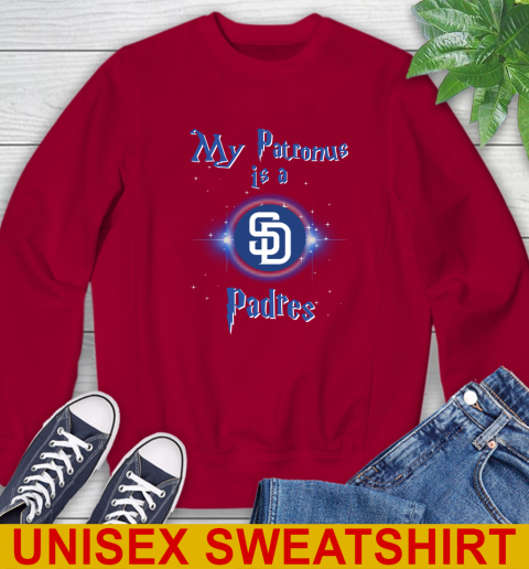 MLB Baseball Harry Potter My Patronus Is A San Diego Padres Sweatshirt 9