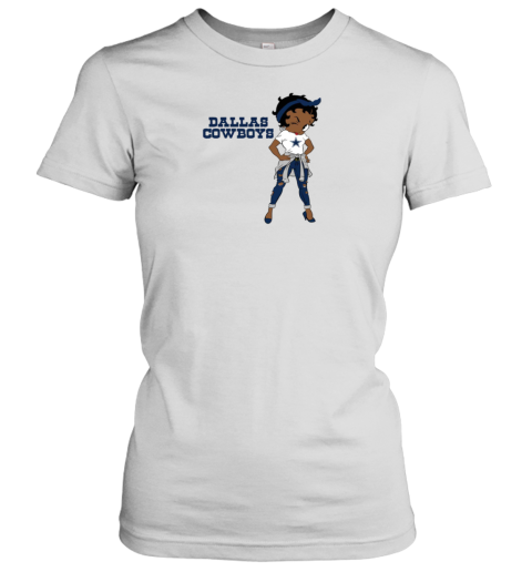 Betty Boop Dallas Cowboys Women's T-Shirt