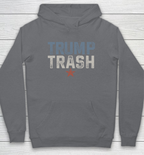 Trump Trash 2024 Grunge Vintage Garbage for Trump Hoodie 3