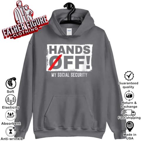 Hands Off Social Security Sweatshirt, American Eagle Protest