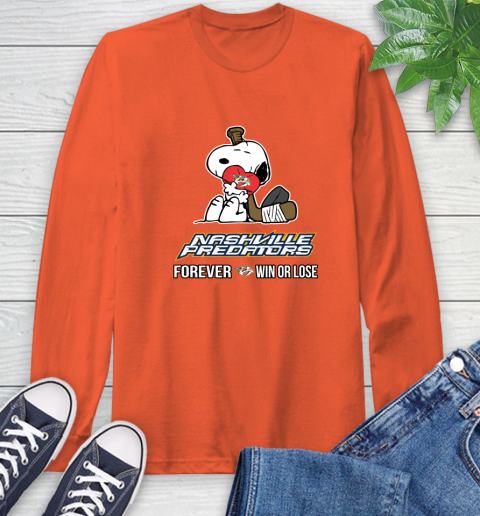 NHL The Peanuts Movie Snoopy Forever Win Or Lose Hockey Nashville Predators 62