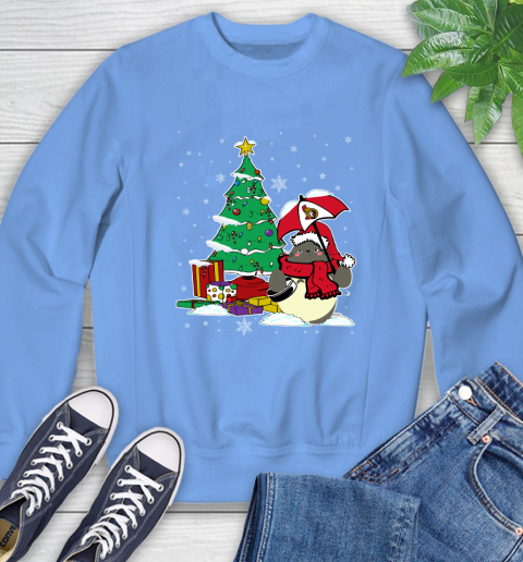 Ottawa Senators NHL Hockey Cute Tonari No Totoro Christmas Sports Sweatshirt 11