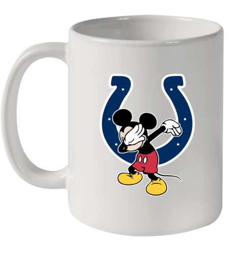 Indianapolis Colts NFL Football Dabbing Mickey Disney Sports Ceramic Mug 11oz